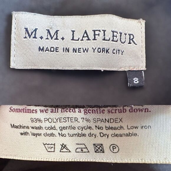 MM. LAFLEUR The Etsuko Dress with Belt - WonderTex size 8 - Picture 10 of 14